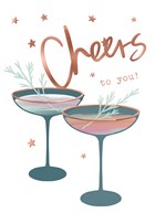 cheers to you with cocktails